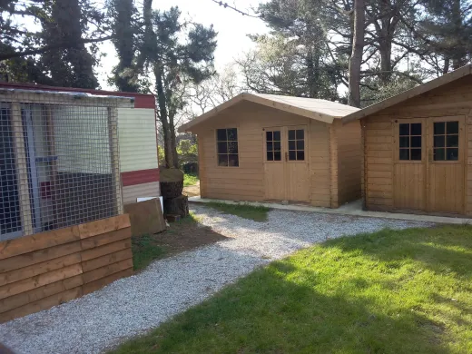 Les chalets en bois de la chatterie